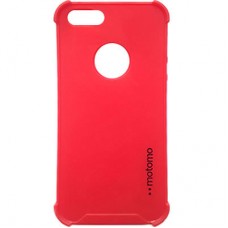 Capa para iPhone 7 e 8 Plus - Emborrachada Premium Antishock Vermelha